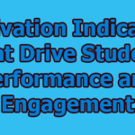 Motivation Indicators that Drive Student Performance and Engagement