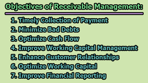 Receivable Management | Importance and Objectives of Receivable Management