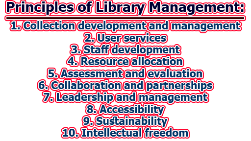 Principles of Library Management