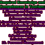 Required Knowledge and Competences in Tourism