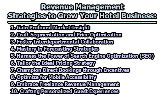 Revenue Management Strategies to Grow Your Hotel Business