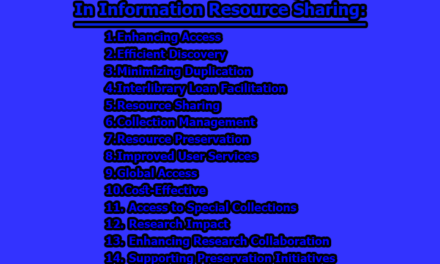 Role of Union Catalogue in Information Resource Sharing