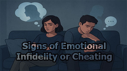 Signs of Emotional Infidelity or Cheating