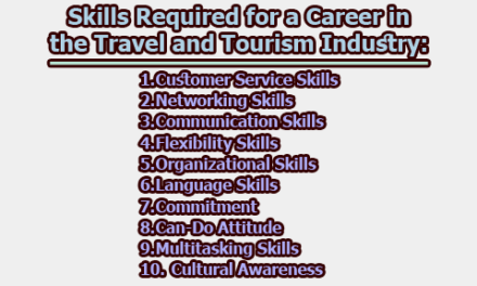 Skills Required for a Career in the Travel and Tourism Industry