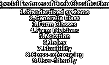 Special Features of Book Classification