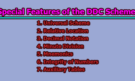 Special Features of the DDC Scheme