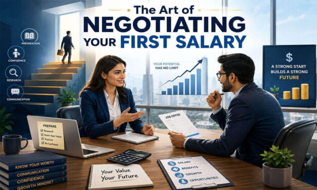 The Art of Negotiating Your First Salary