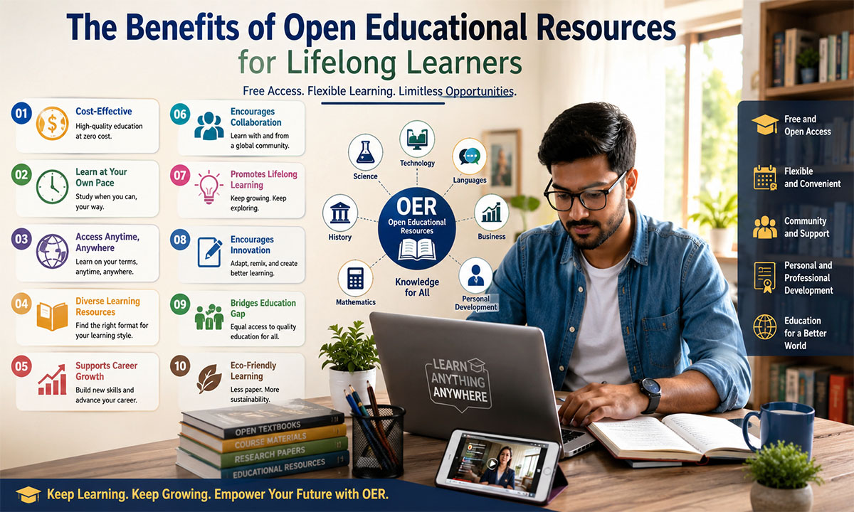 The Benefits of Open Educational Resources for Lifelong Learners The Benefits of Open Educational Resources for Lifelong Learners - The Benefits of Open Educational Resources for Lifelong Learners