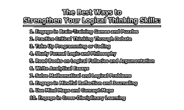 The Best Ways to Strengthen Your Logical Thinking Skills