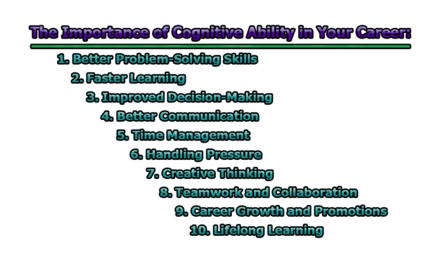 The Importance of Cognitive Ability in Your Career