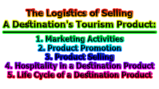 The Logistics of Selling a Destinations Tourism Product - The Logistics of Selling a Destination's Tourism Product