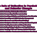 The Role of Extinction in Psychology and Behavior Change