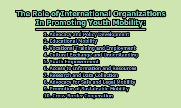 The Role of International Organizations in Promoting Youth Mobility