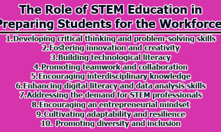 The Role of STEM Education in Preparing Students for the Workforce