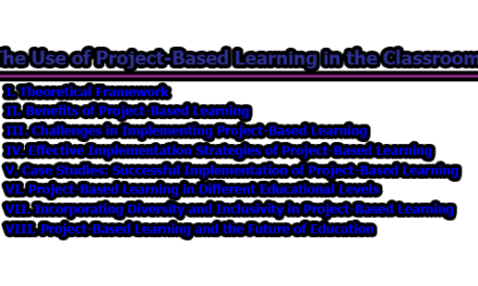 The Use of Project-Based Learning in the Classroom