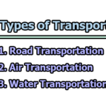 Three Types of Transportation