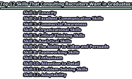 Top 12 Skills That Consulting Recruiters Want in Graduates