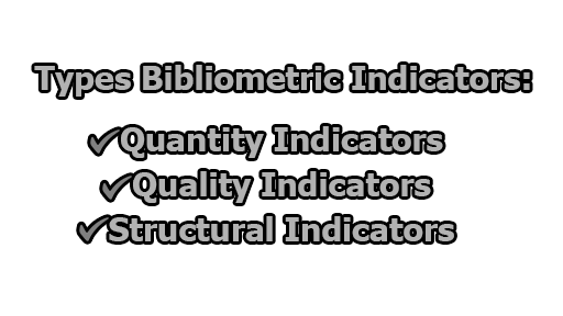 Types Bibliometric Indicators