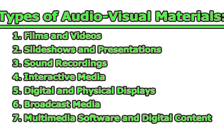 Audio-Visual Materials: Types, Applications, Benefits, Features, Needs, and Enhance the Learning Experience