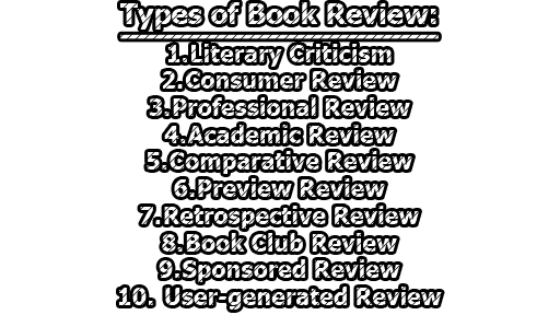 Types of Book Review | Key Elements for Book Review | Necessity of Book Review