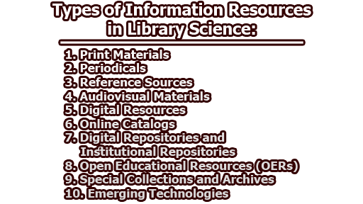 What Are The 14 Types Of Reference Materials