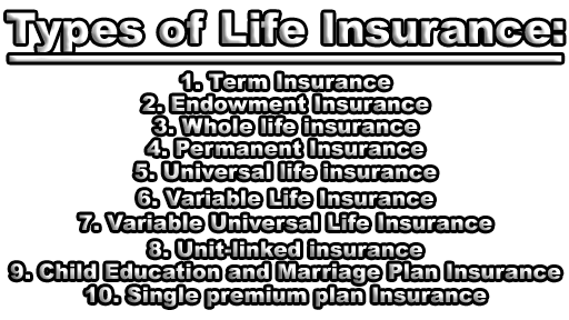 Types of Life Insurance - Types of Life Insurance | Guidelines for Purchasing Life Insurance | Advantages of Developing Life Insurance