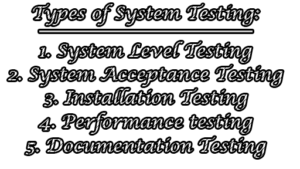 System Testing | Types and Importance of System Testing | Steps of Test ...